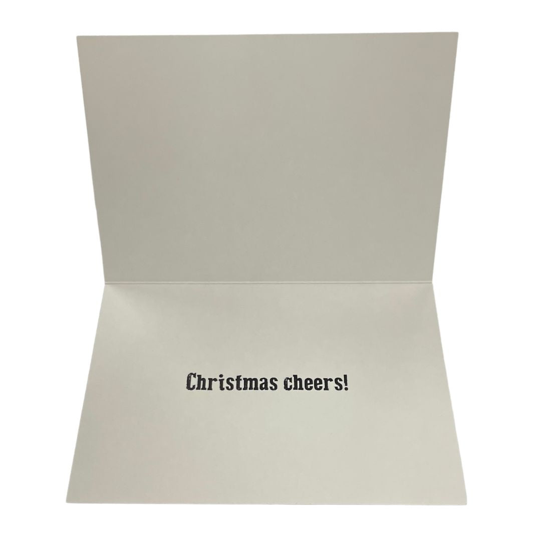 OUTBACK ANTICS THIRSTY WORK CHRISTMAS CARD
