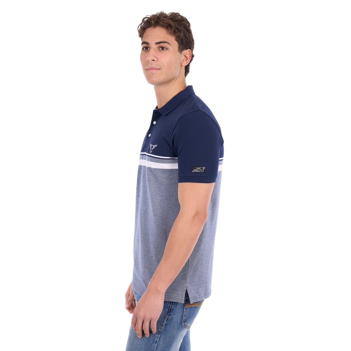 PURE WESTERN MENS DEAN POLO