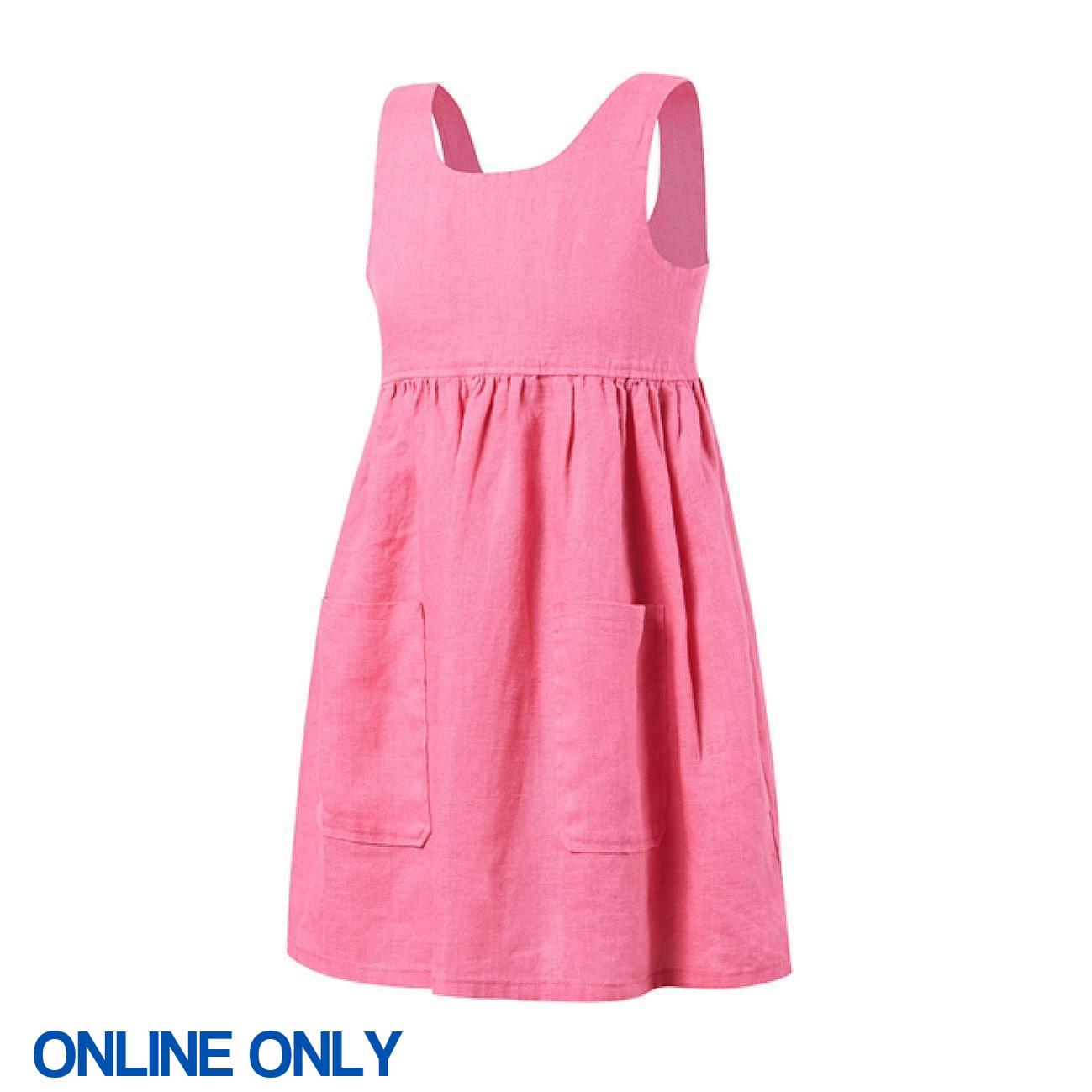 PILBARA KIDS LINEN SUNDRESS-Ranges Country