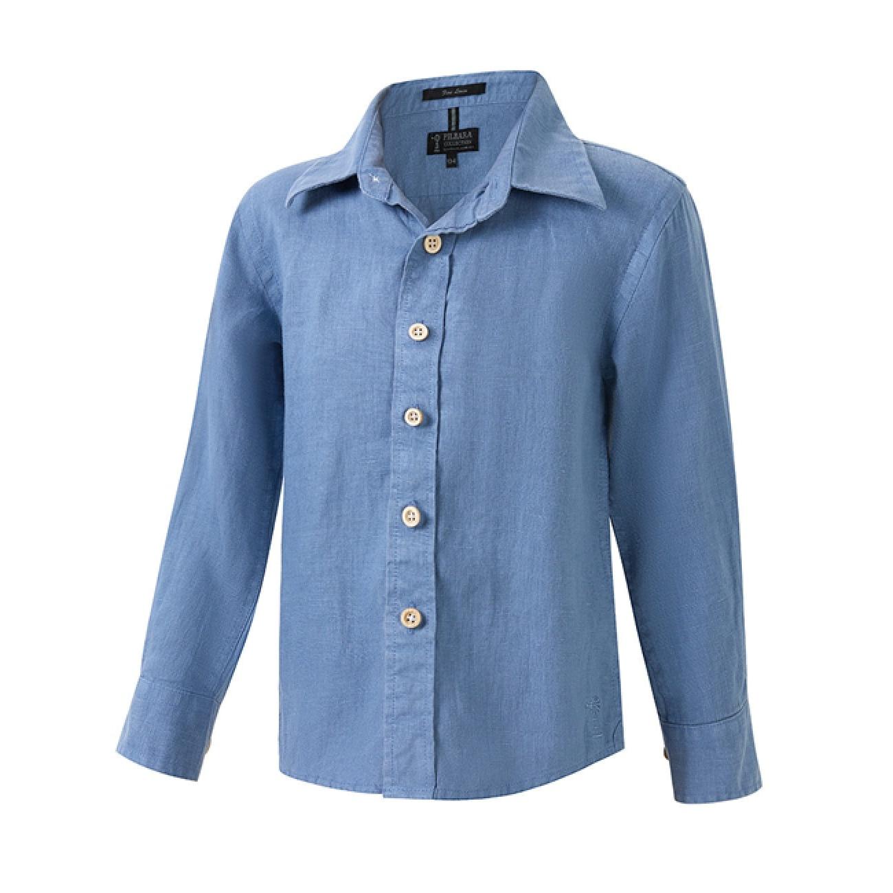 PILBARA KIDS LINEN SHIRT-Ranges Country