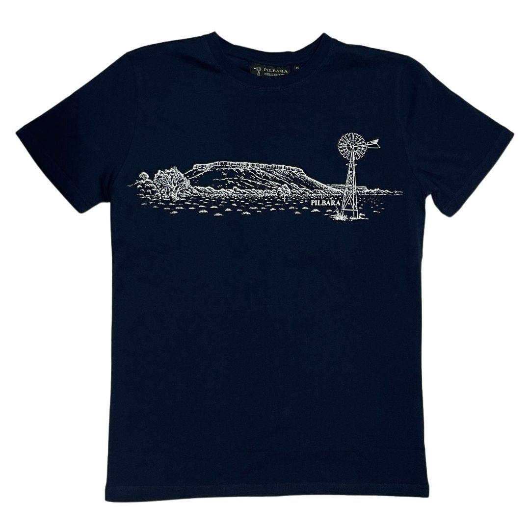 PILBARA MENS LANDSCAPE TEE-Ranges Country