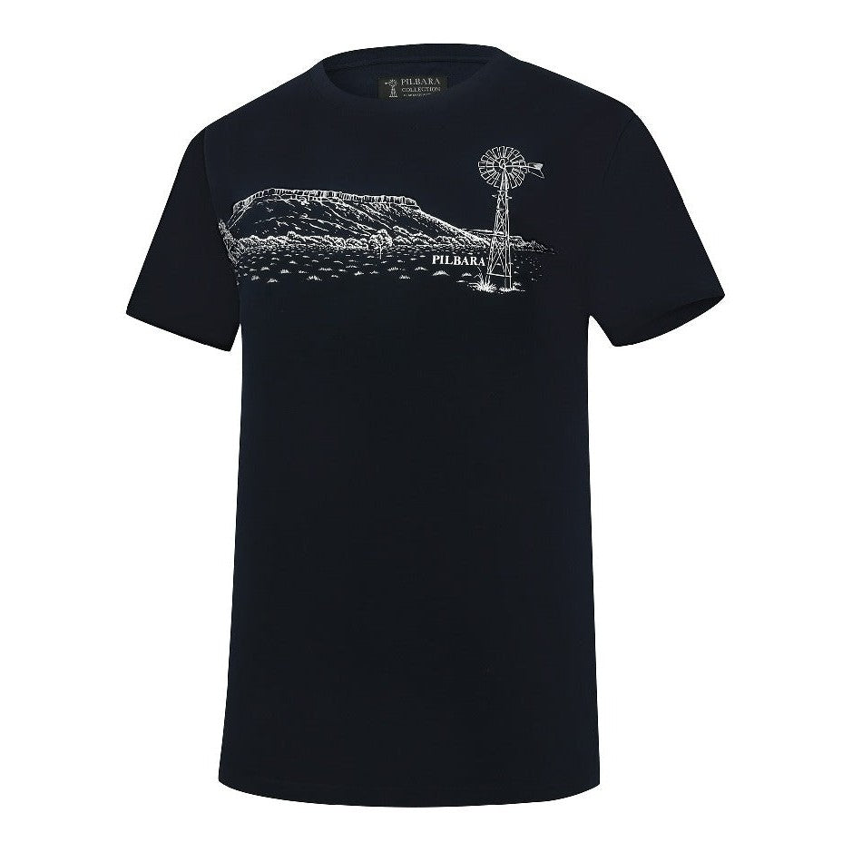 PILBARA MENS LANDSCAPE TEE-Ranges Country