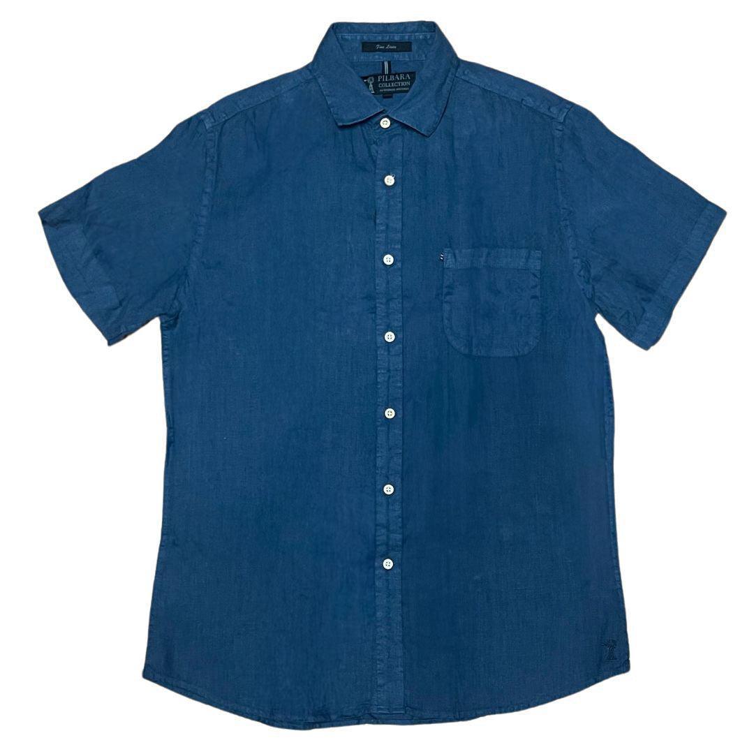 PILBARA MENS LINEN SLEEVE SHIRT-Ranges Country