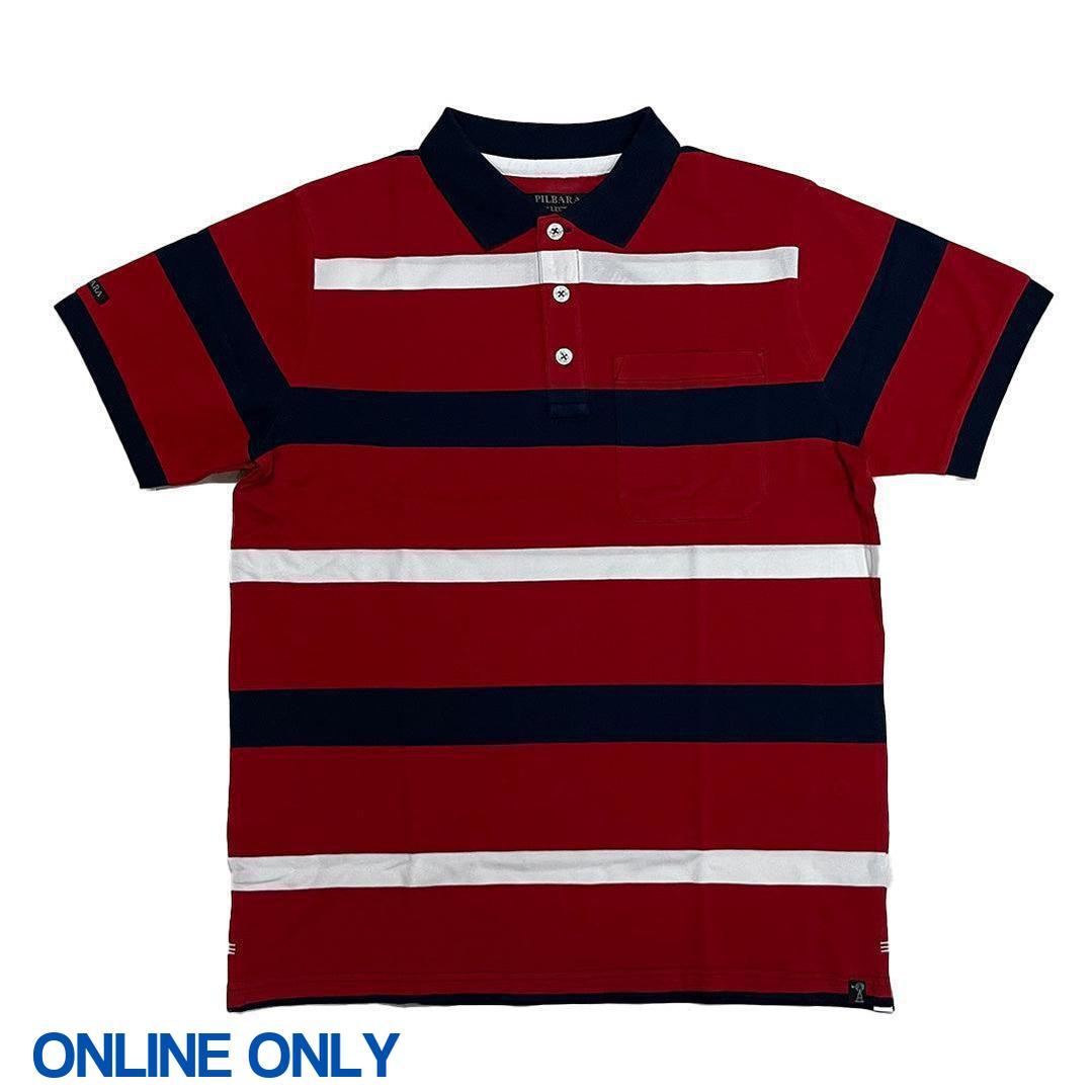 PILBARA MENS POCKET POLO-Ranges Country