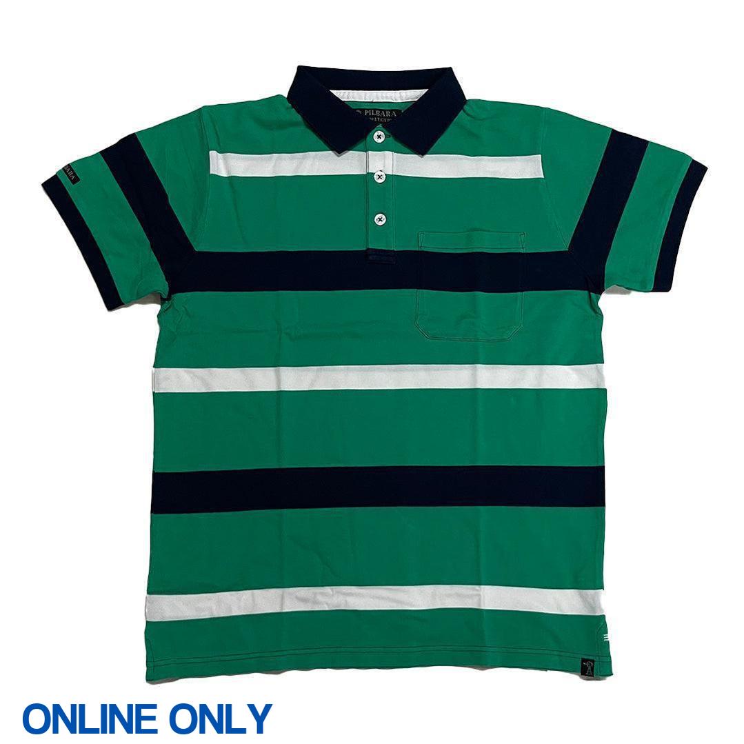 PILBARA MENS POCKET POLO-Ranges Country