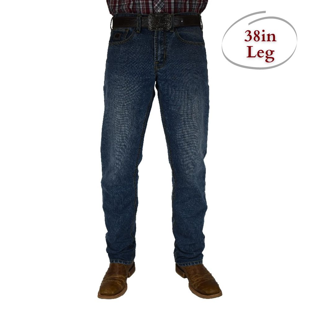 PILBARA WESTERN MENS ANGUS JEANS (38 LEG)-Ranges Country