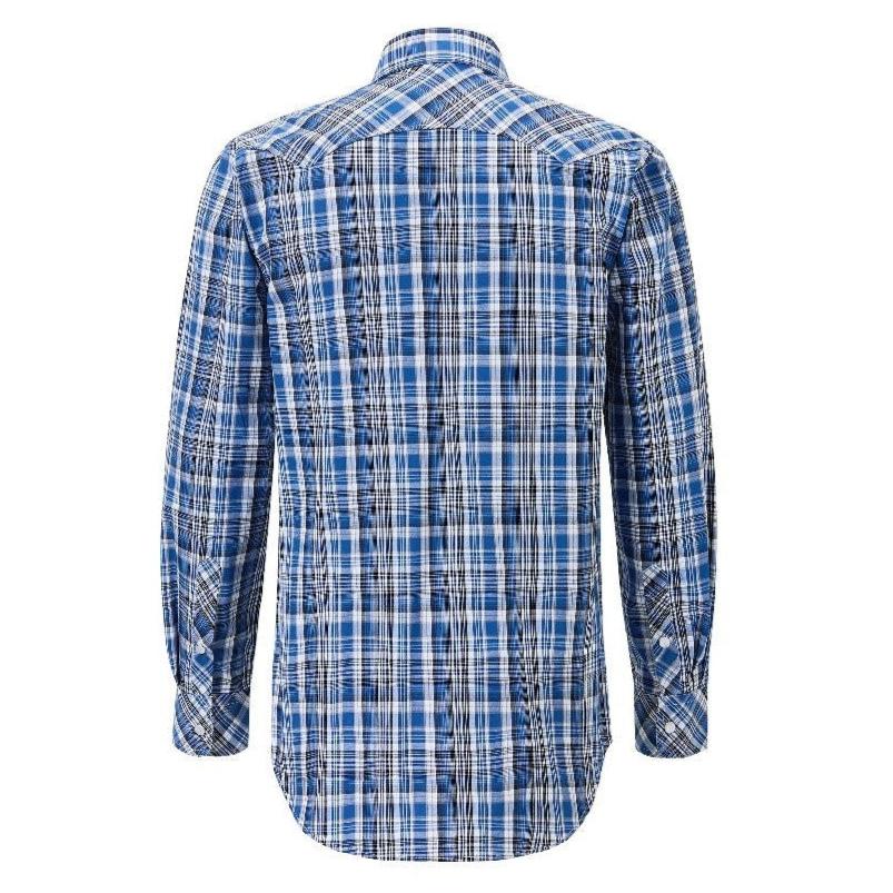 PILBARA WESTERN MENS SNAP BUTTON CHECK SHIRT