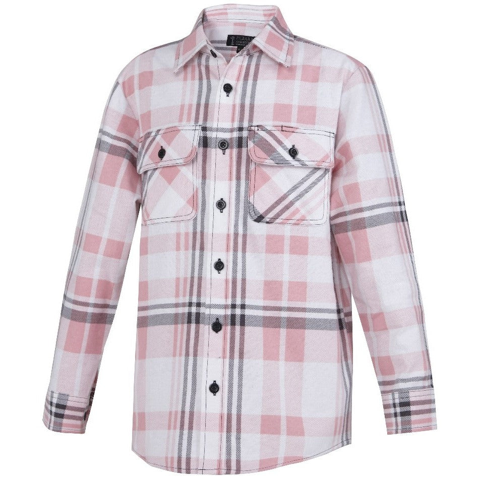 PILBARA WOMENS FULL BUTTON FLANNELETTE SHIRT