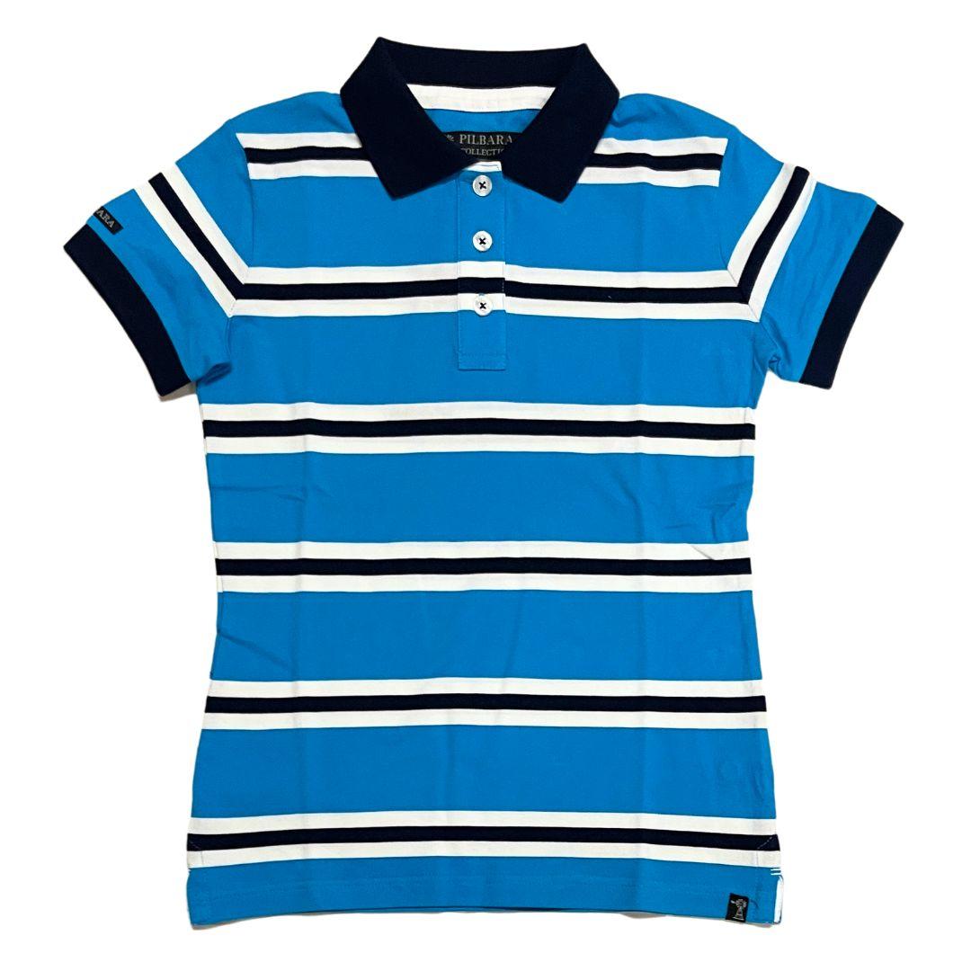 PILBARA WOMENS STRIPED POLO