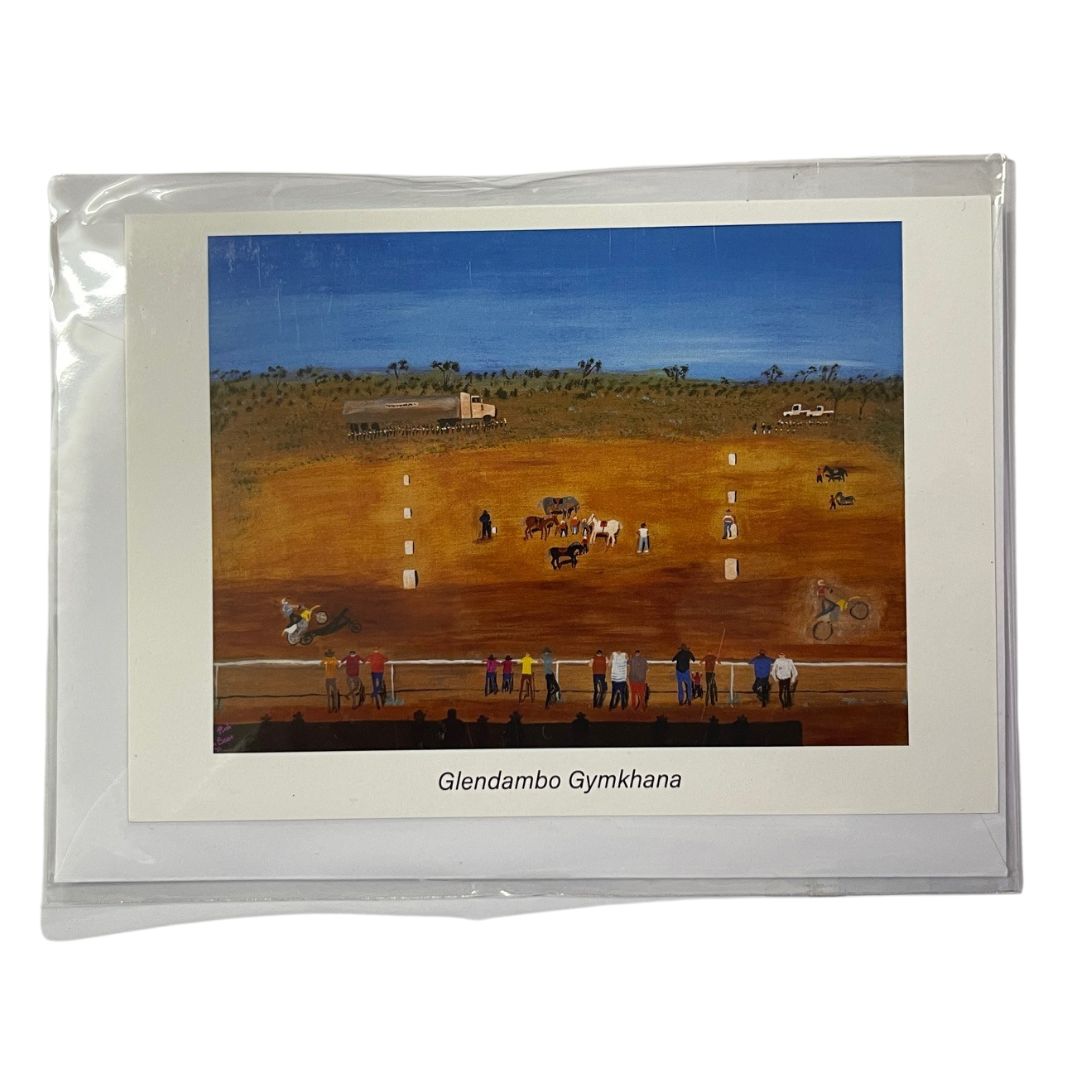 PINK BEAR ART GLENDAMBO GYMKHANA GIFT CARD-Ranges Country