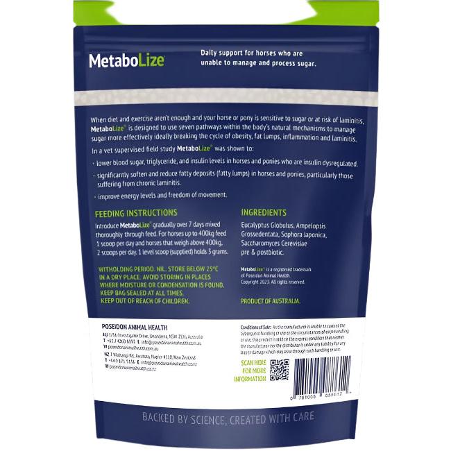 POSEIDON METABOLIZE SATCHEL 180g