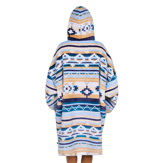 PURE WESTERN ADULTS AZTEC SNUGGLE HOODY
