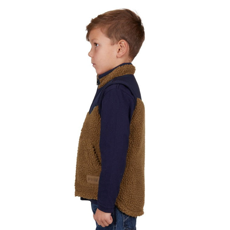 PURE WESTERN BOYS MARTIN REVERSIBLE VEST