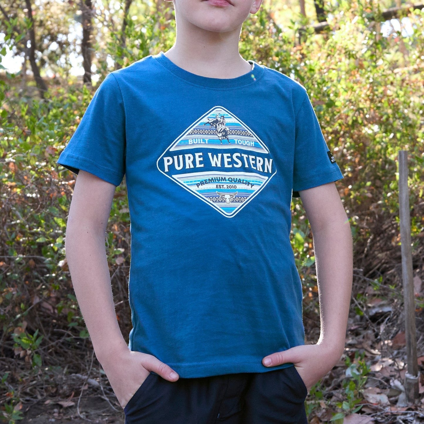 PURE WESTERN BOYS TODD TEE