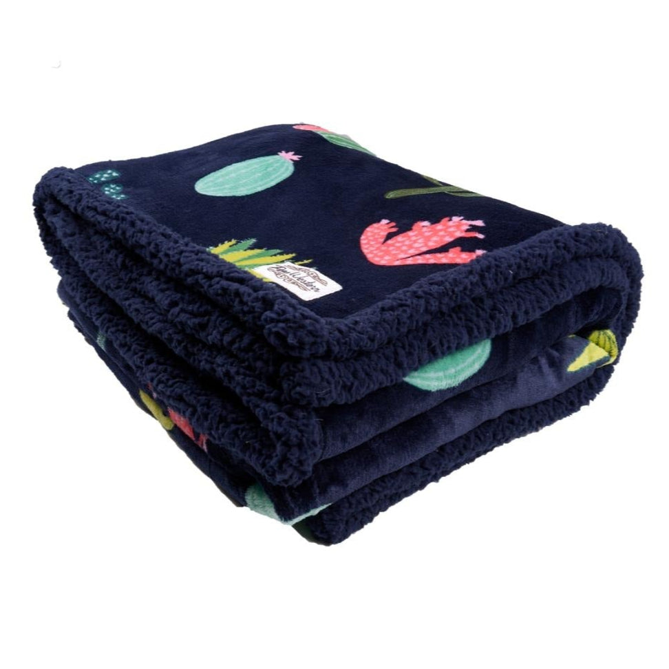 PURE WESTERN CACTUS SNUGGLE RUG-Ranges Country