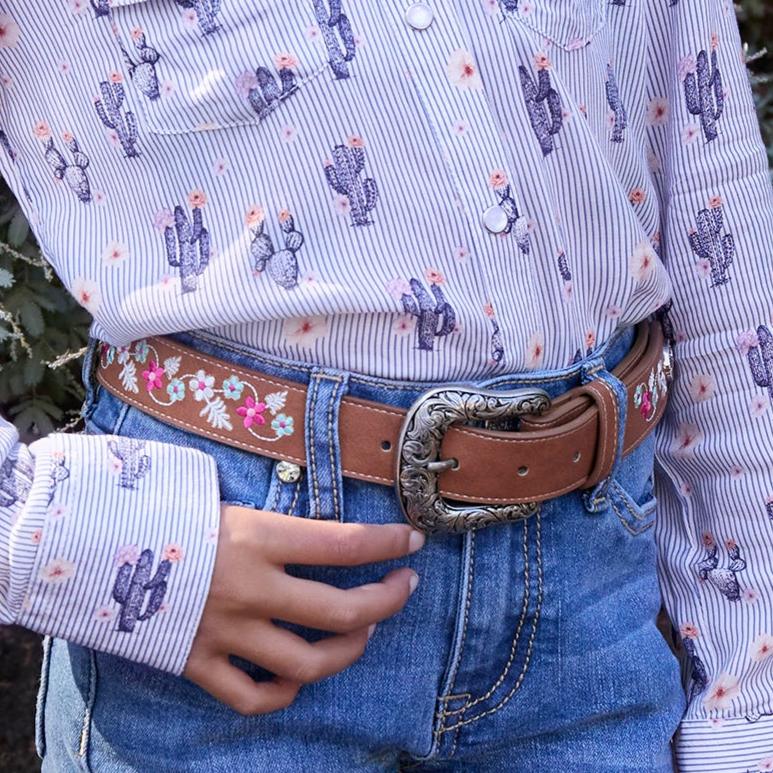 PURE WESTERN KIDS BELLA BELT