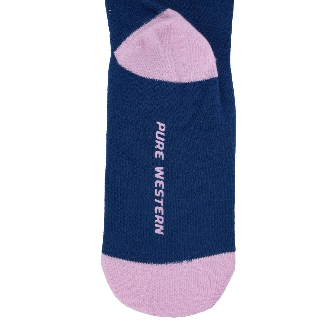 PURE WESTERN KIDS CREW SOCKS