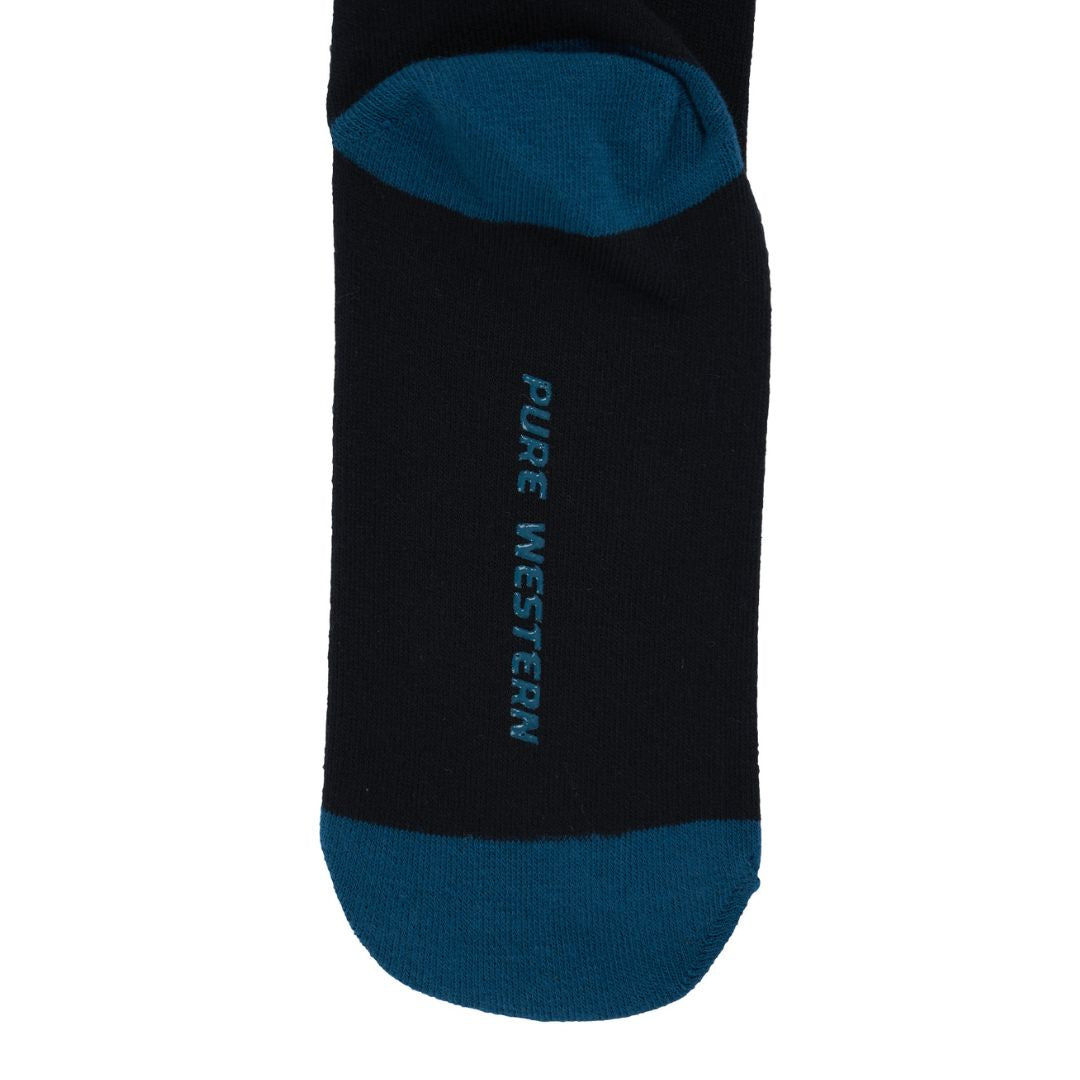 PURE WESTERN KIDS CREW SOCKS