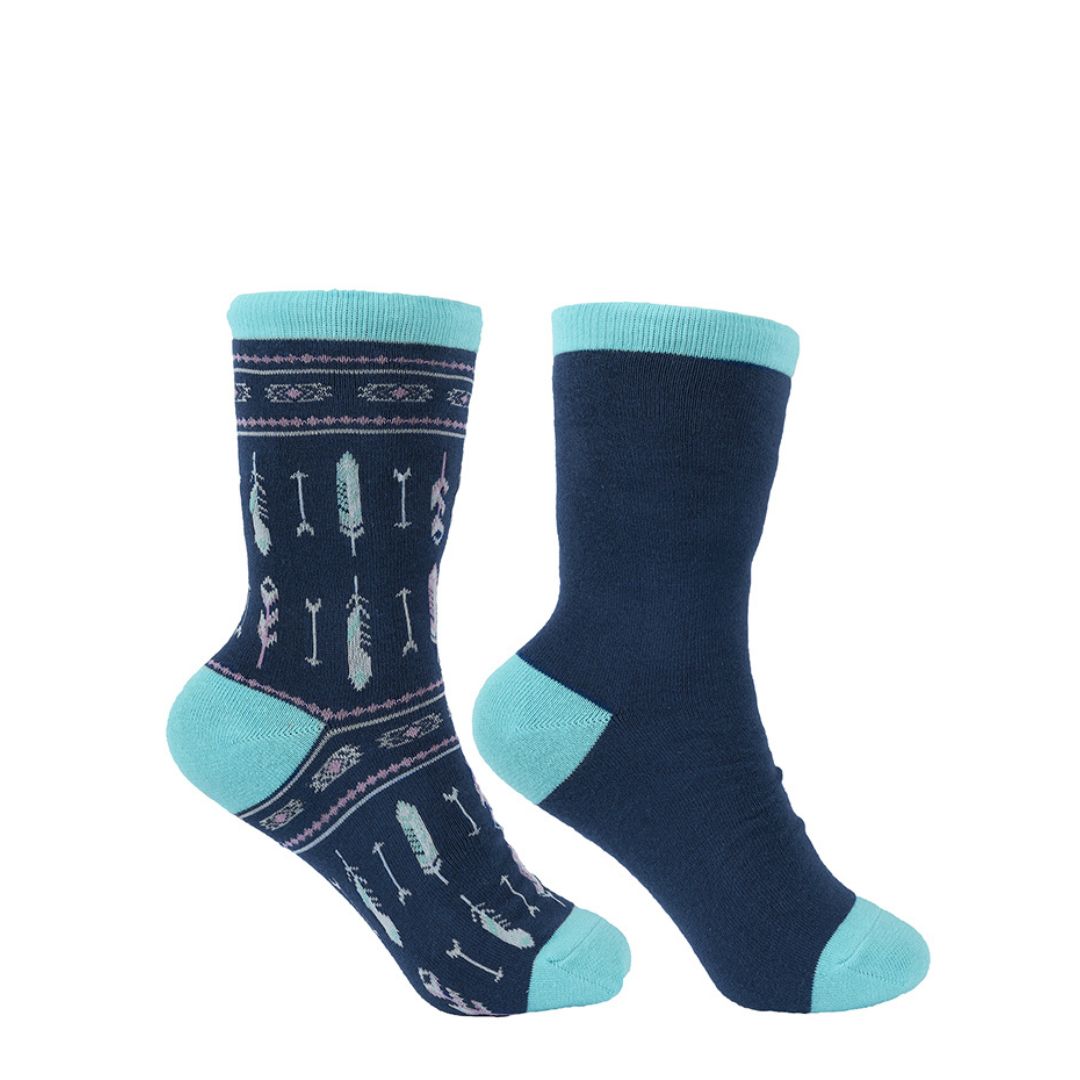 PURE WESTERN KIDS CREW SOCKS