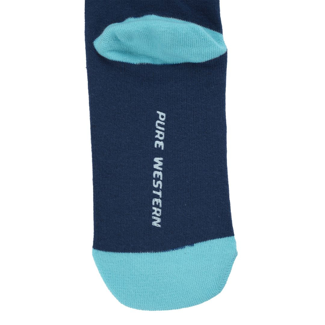 PURE WESTERN KIDS CREW SOCKS