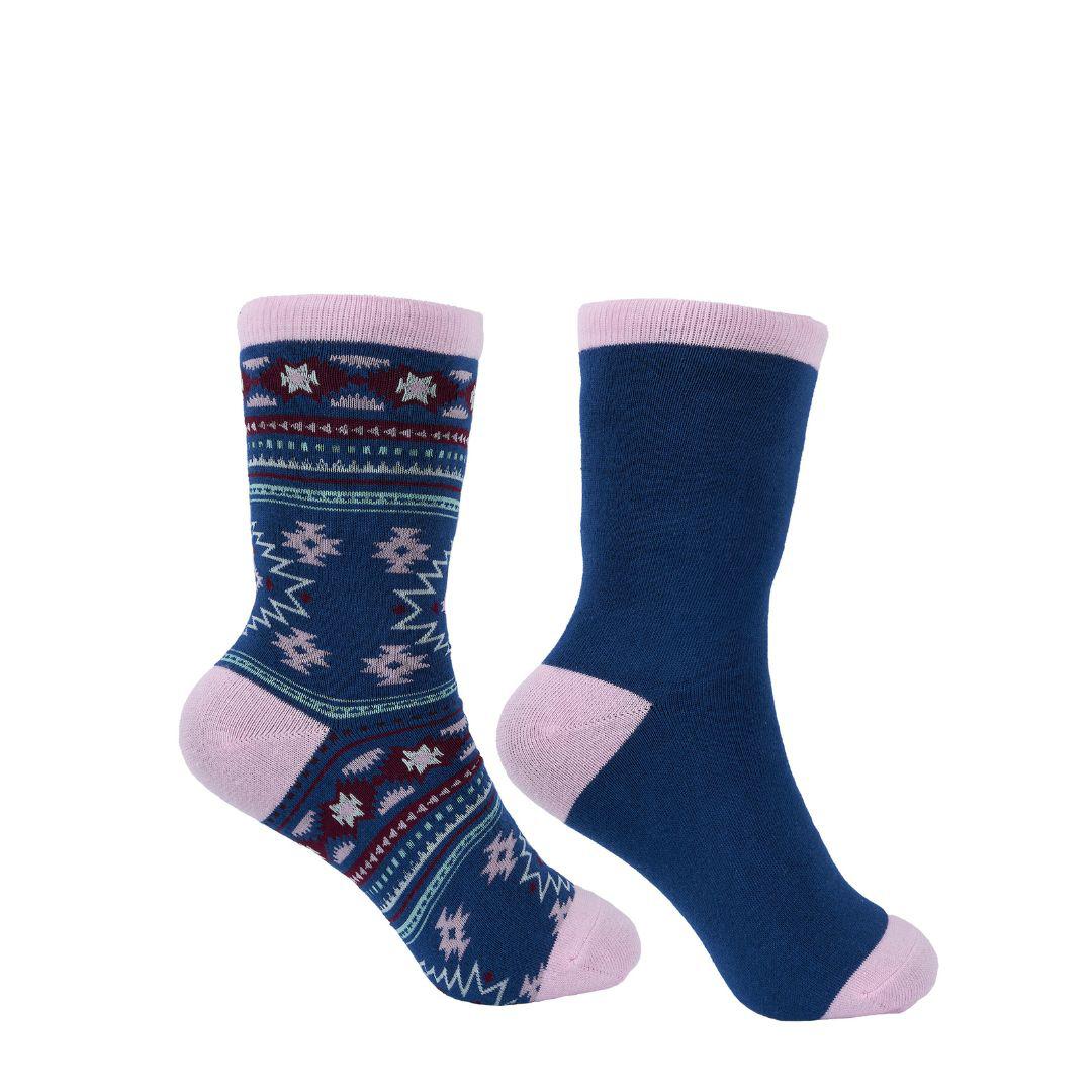 PURE WESTERN KIDS CREW SOCKS-Ranges Country