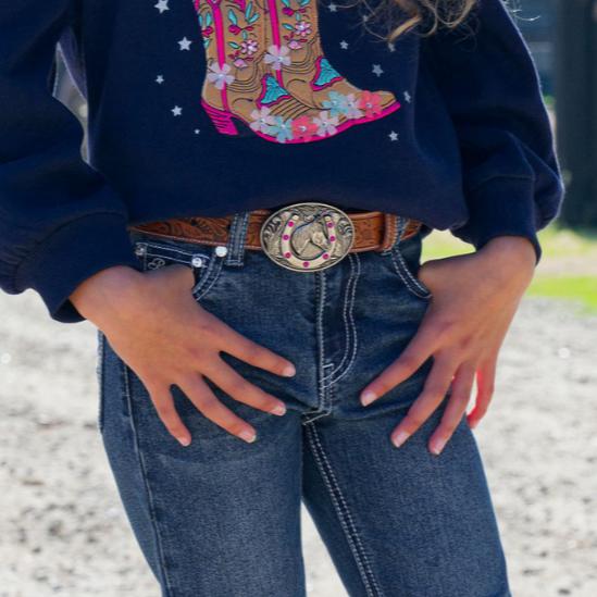 PURE WESTERN KIDS ELSA BELT