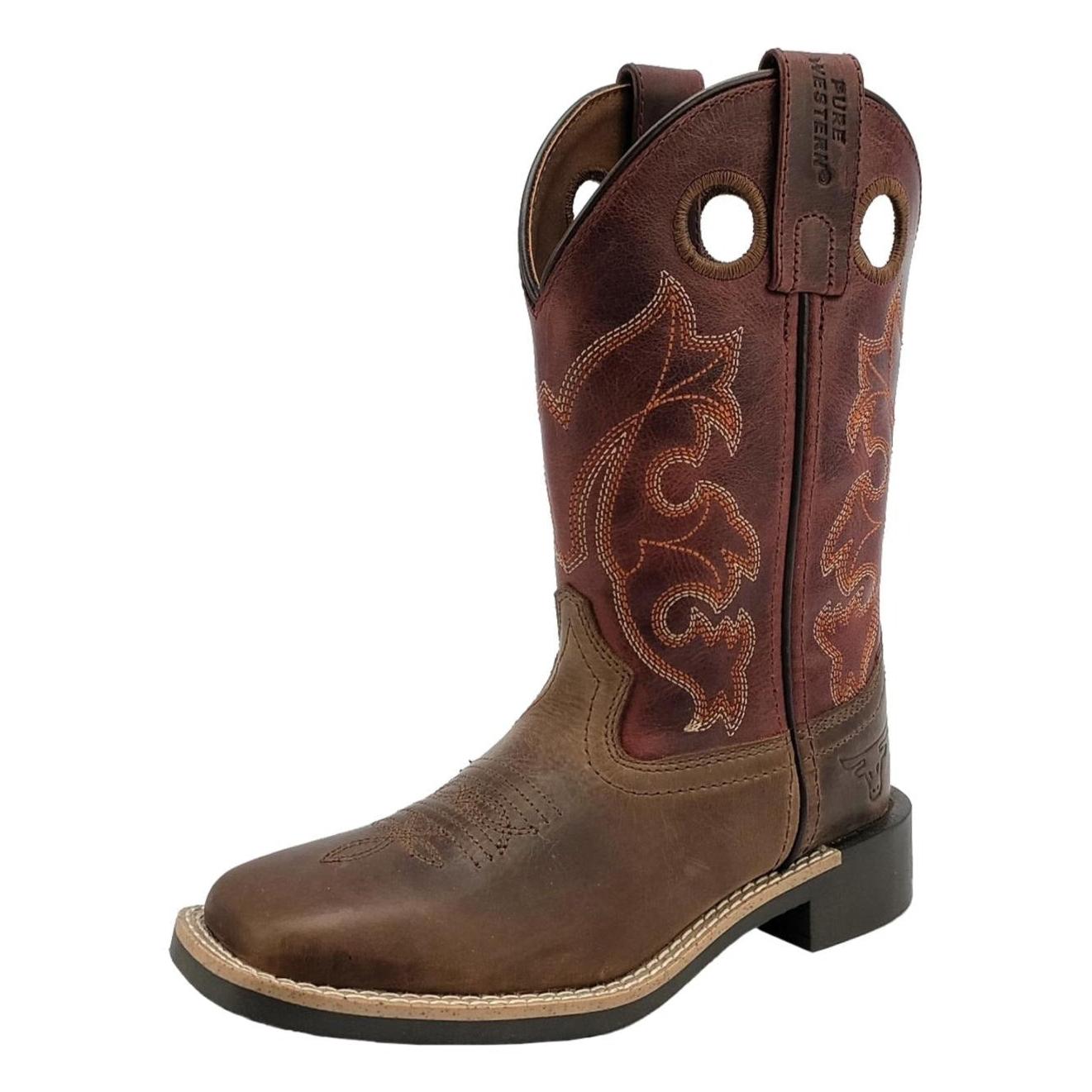 PURE WESTERN KIDS LEVI BOOTS-Ranges Country