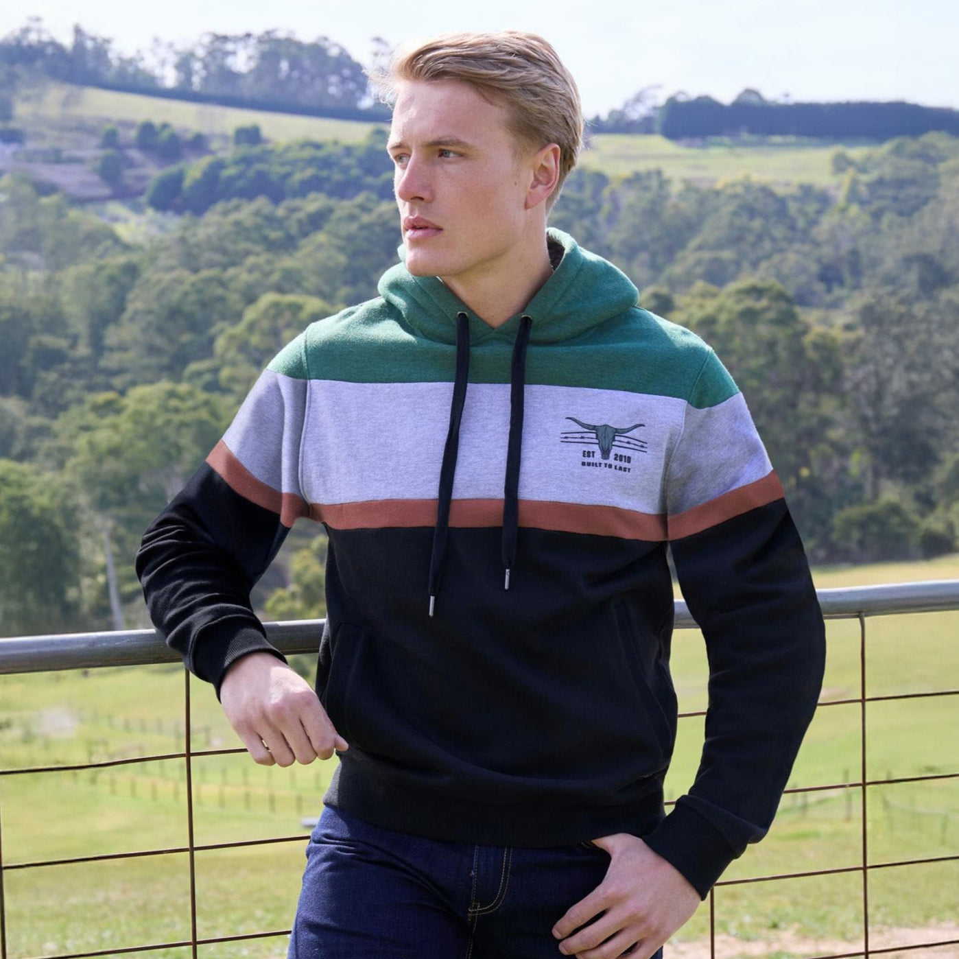 PURE WESTERN MENS NICK HOODIE