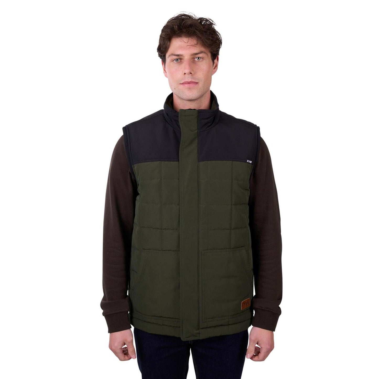 PURE WESTERN MENS RALPH REVERSIBLE VEST