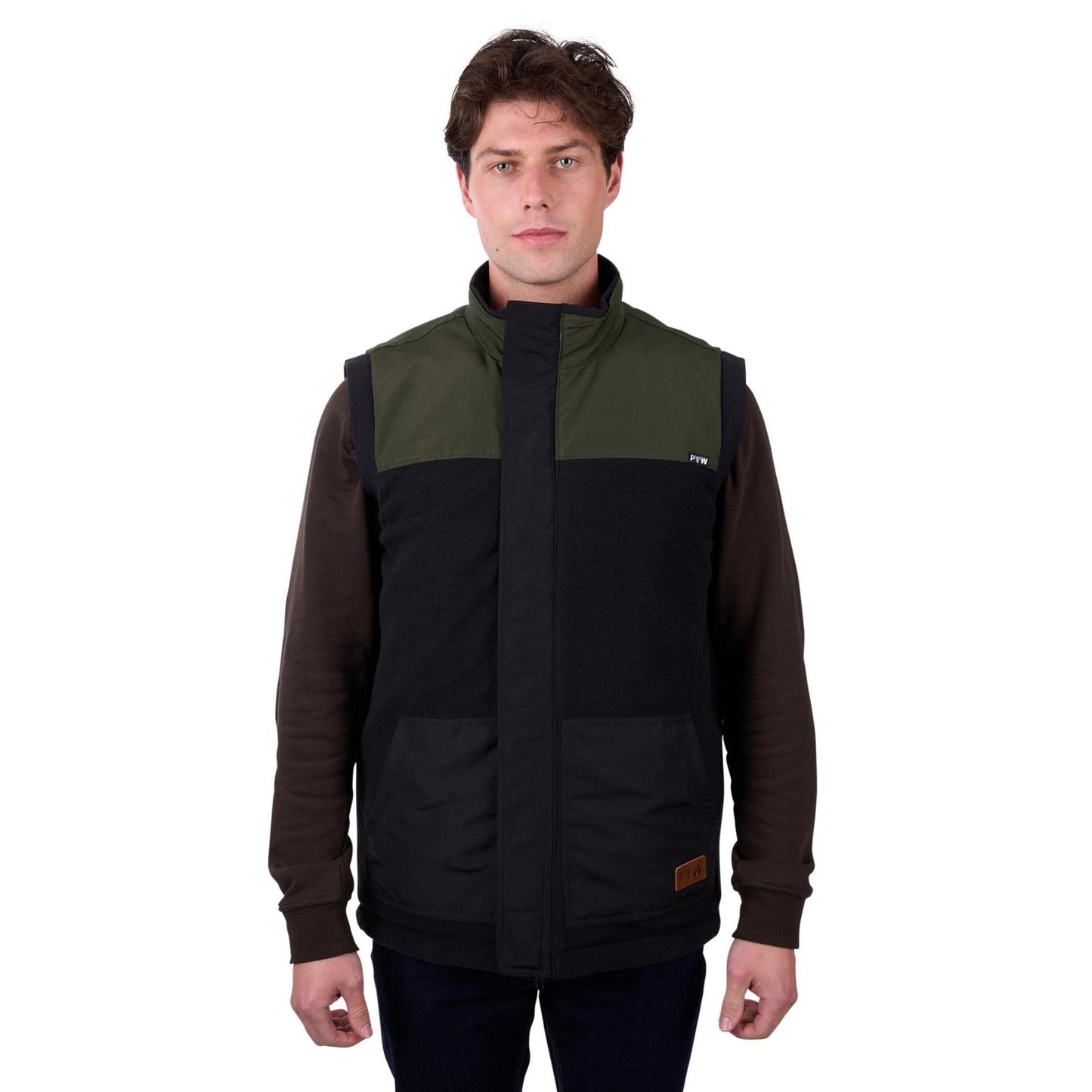 PURE WESTERN MENS RALPH REVERSIBLE VEST