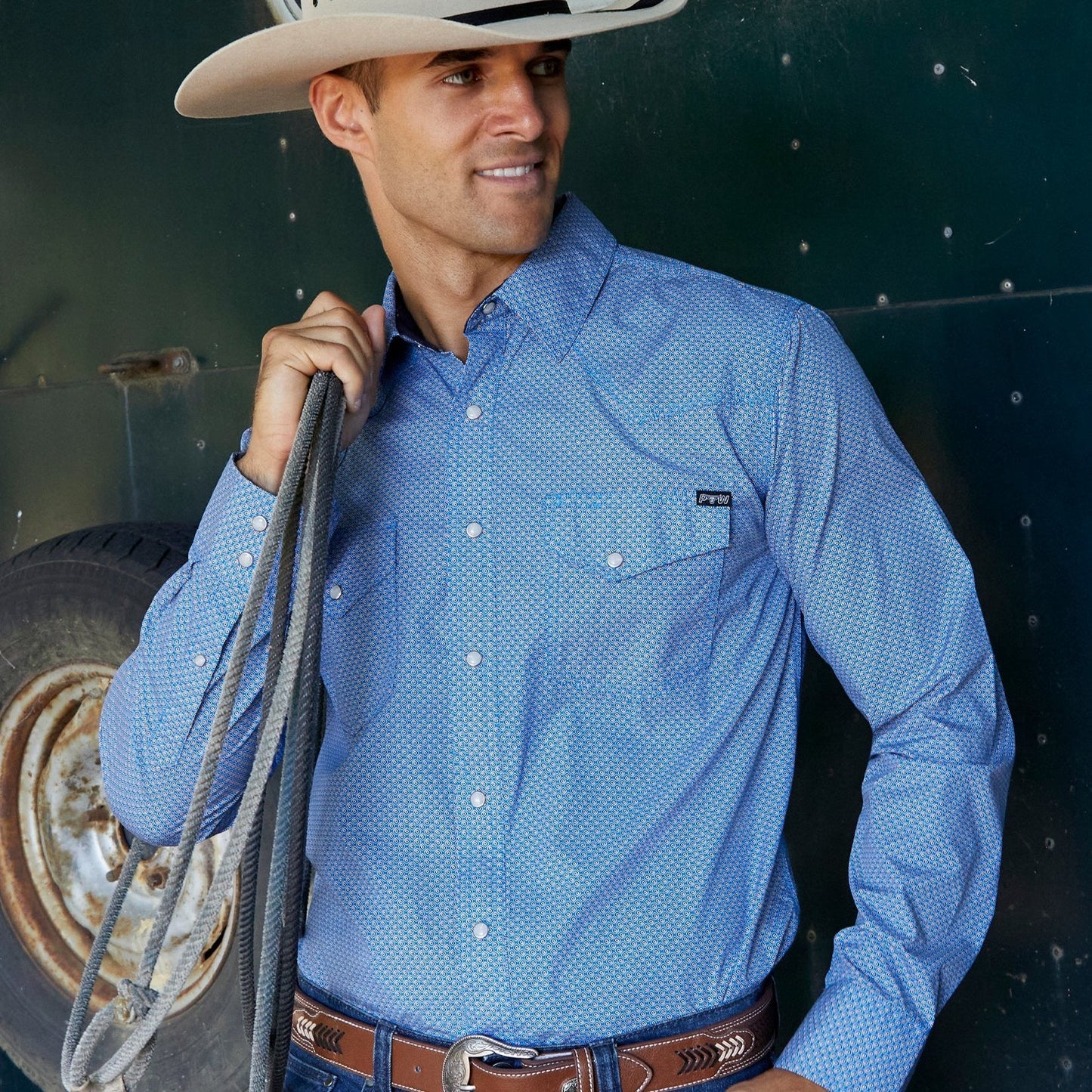 PURE WESTERN MENS SETH SHIRT