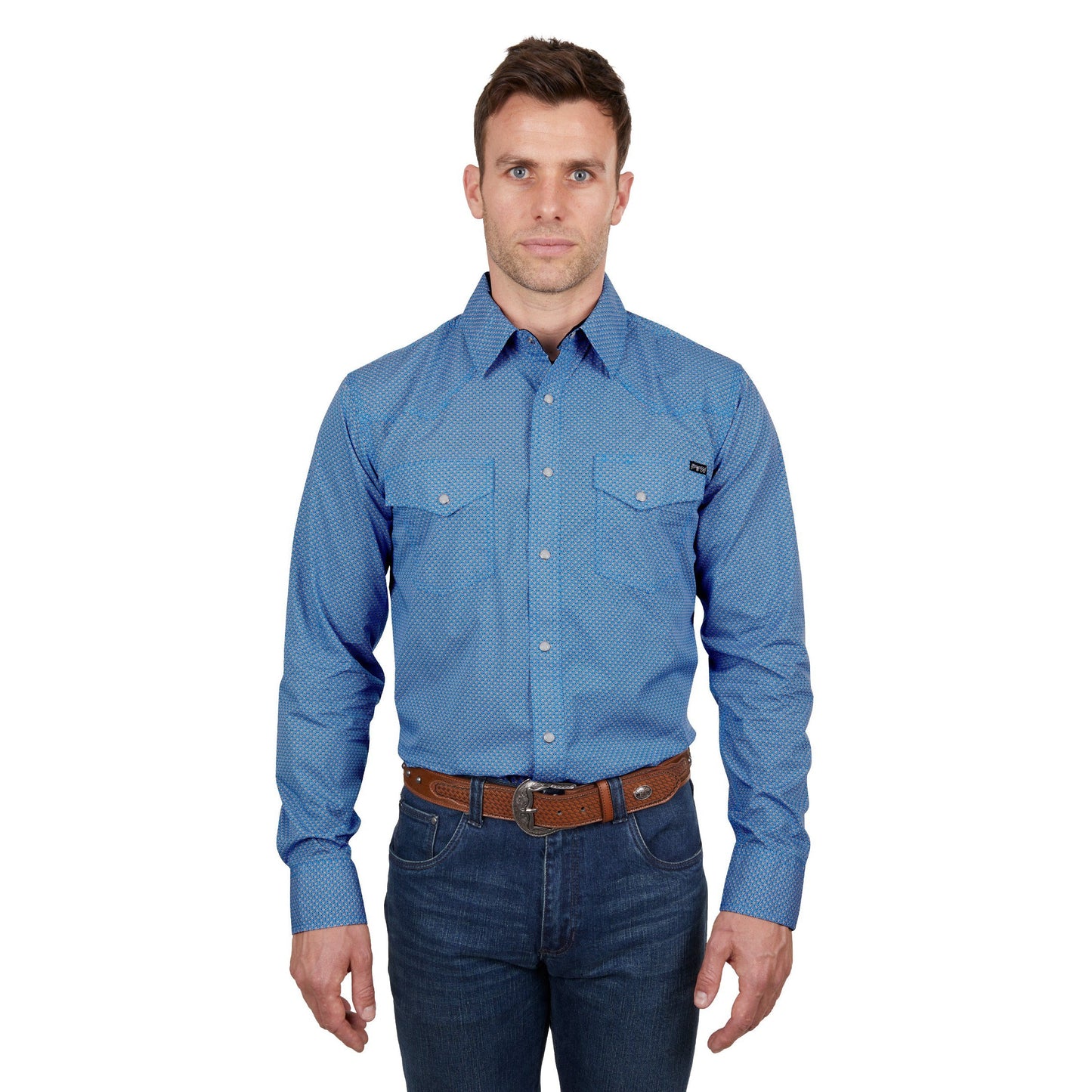 PURE WESTERN MENS SETH SHIRT-Ranges Country