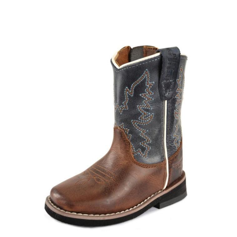 PURE WESTERN TODDLERS NASH BOOTIES-Ranges Country