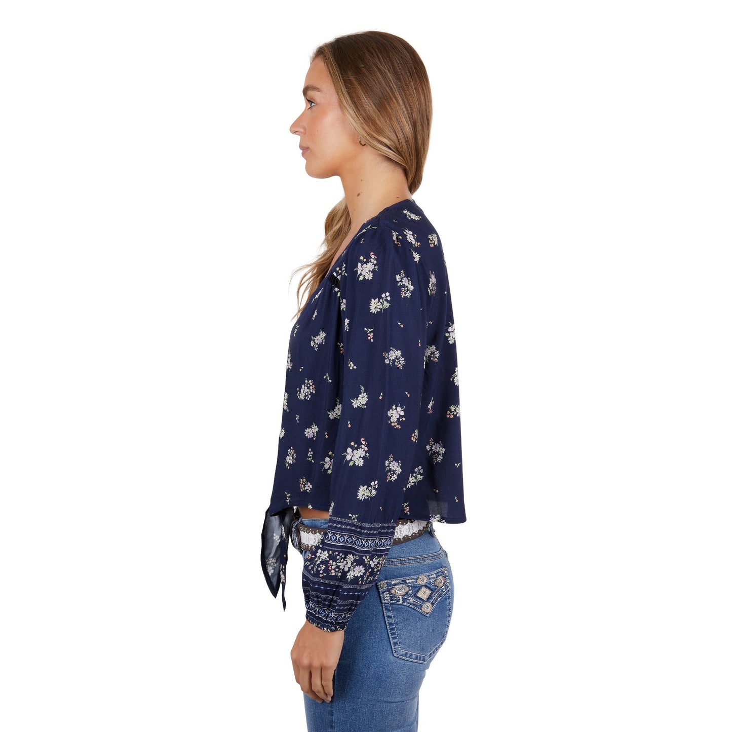 PURE WESTERN WOMENS AMBER BLOUSE