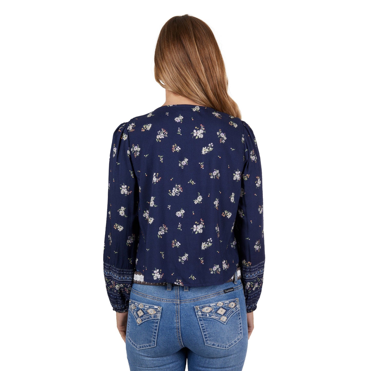 PURE WESTERN WOMENS AMBER BLOUSE
