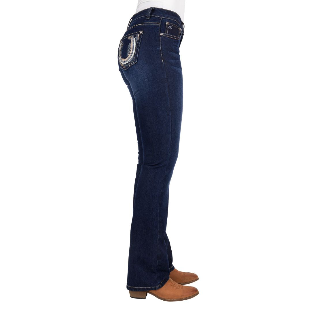 PURE WESTERN WOMENS AZALEE BOOT CUT JEANS