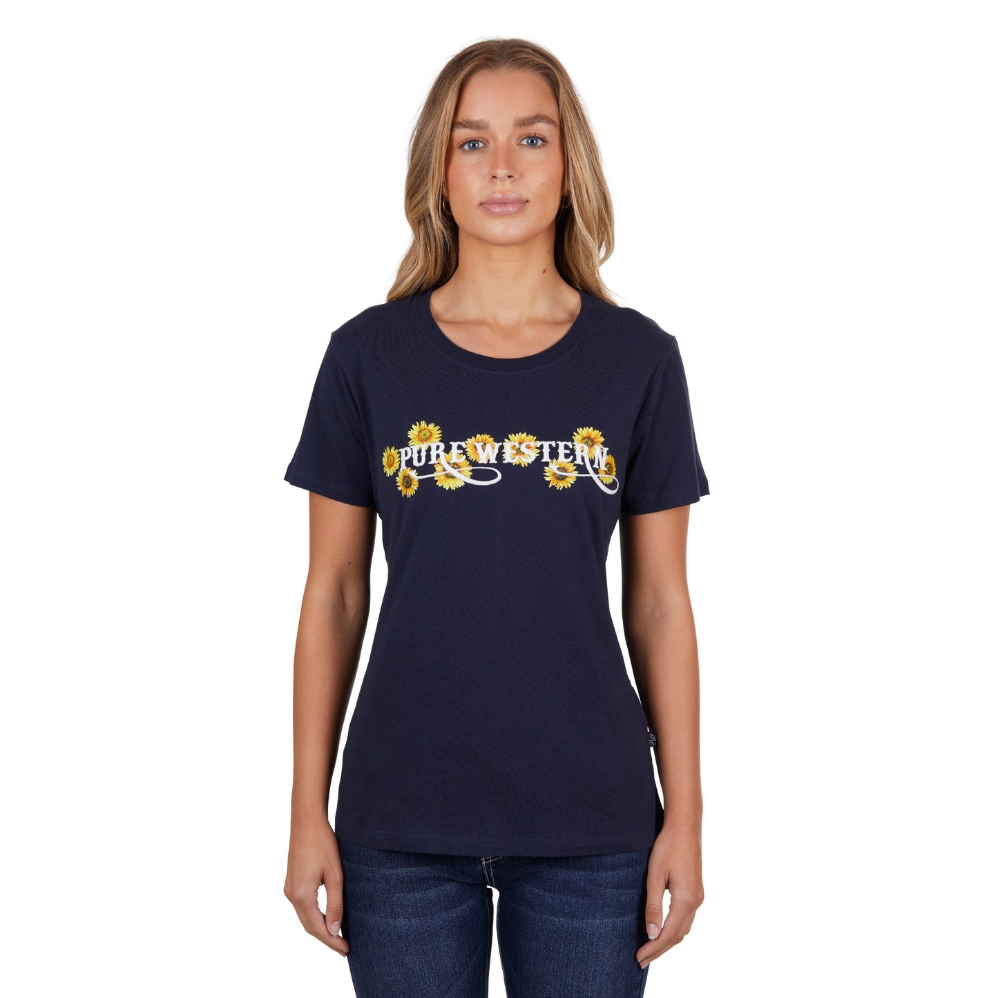PURE WESTERN WOMENS FRANKIE TEE