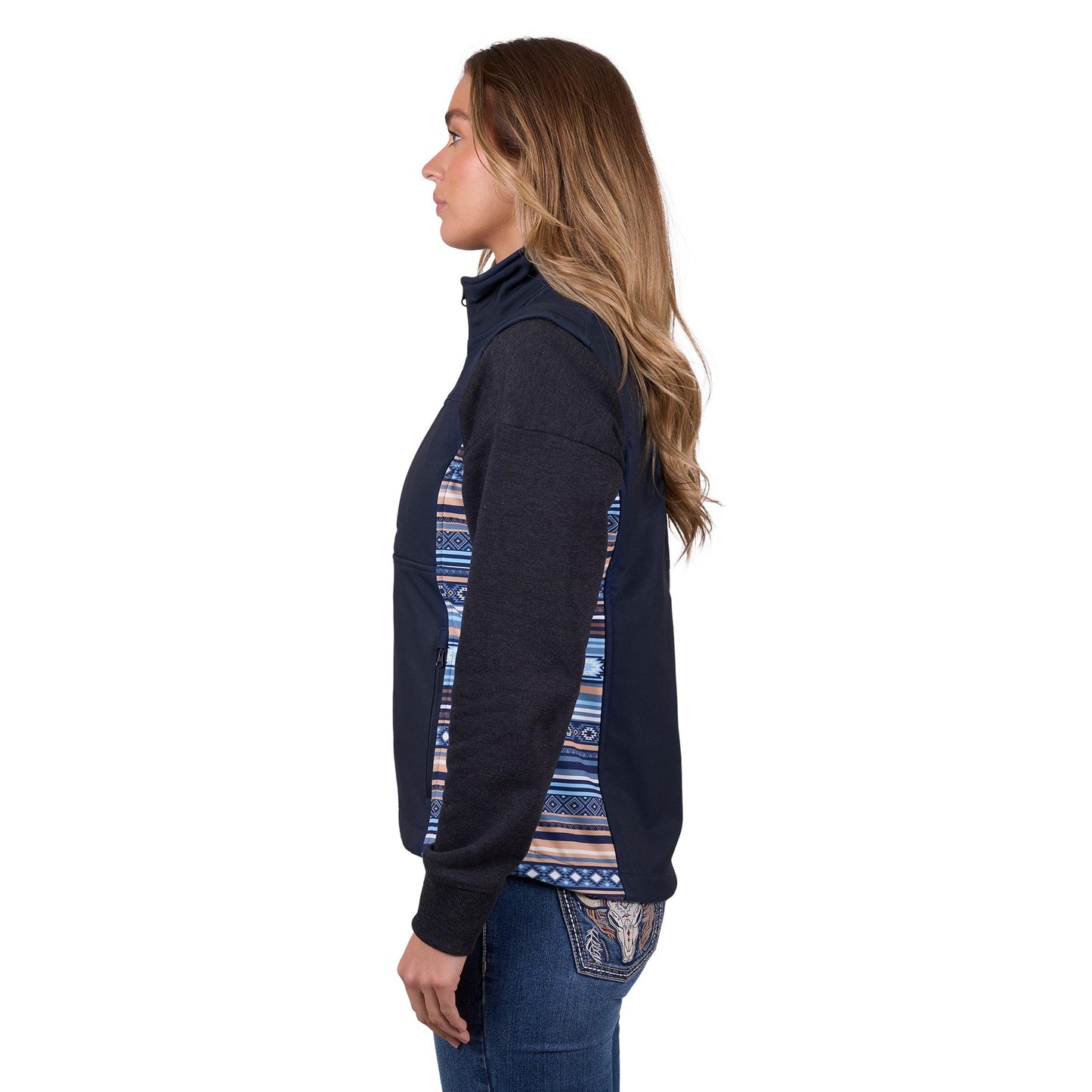 PURE WESTERN WOMENS MISHA SOFT SHELL VEST