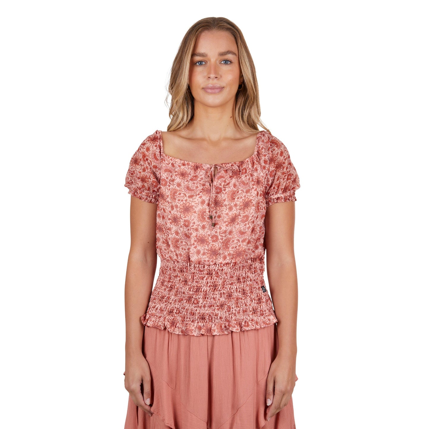 PURE WESTERN WOMENS MONTANA BLOUSE