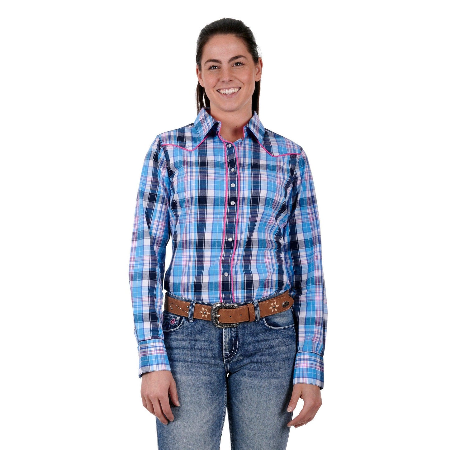 PURE WESTERN WOMENS SHILOH SHIRT-Ranges Country