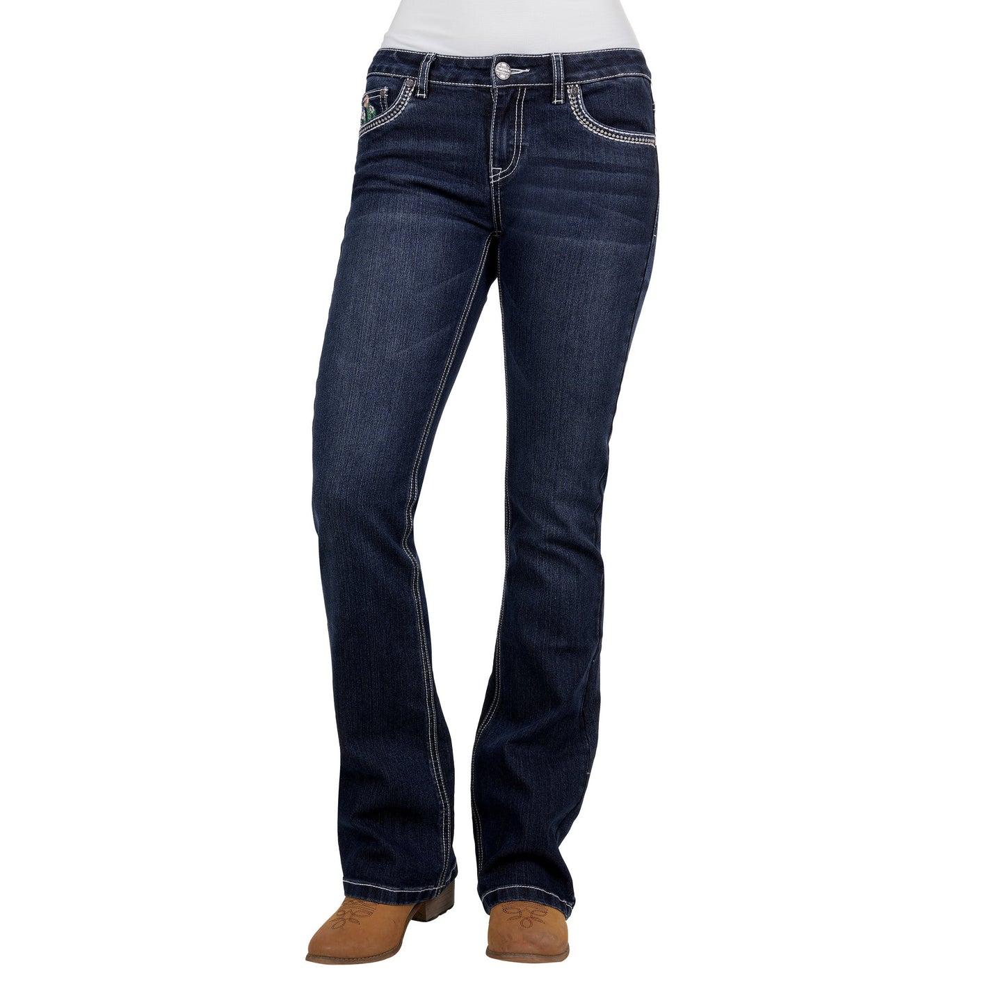 PURE WESTERN WOMENS ZOE BOOT JEANS