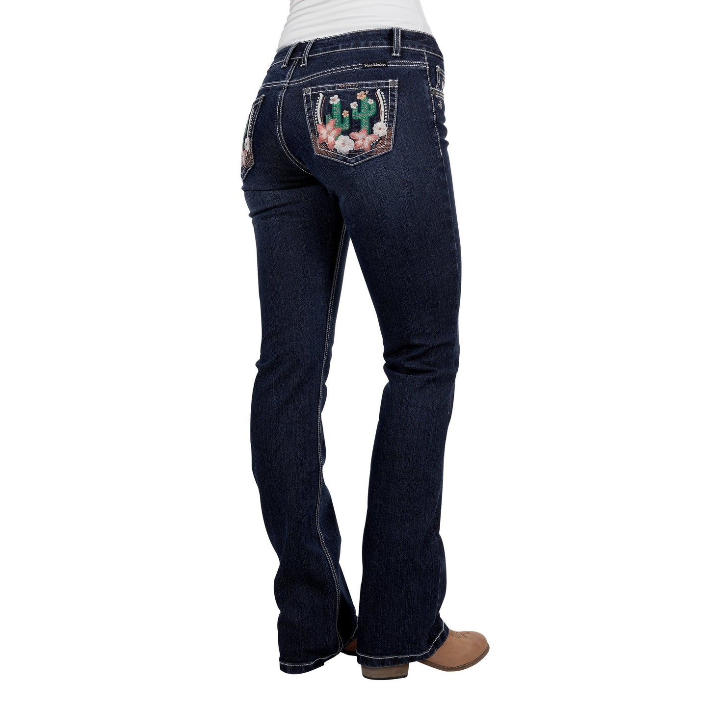 PURE WESTERN WOMENS ZOE BOOT JEANS-Ranges Country