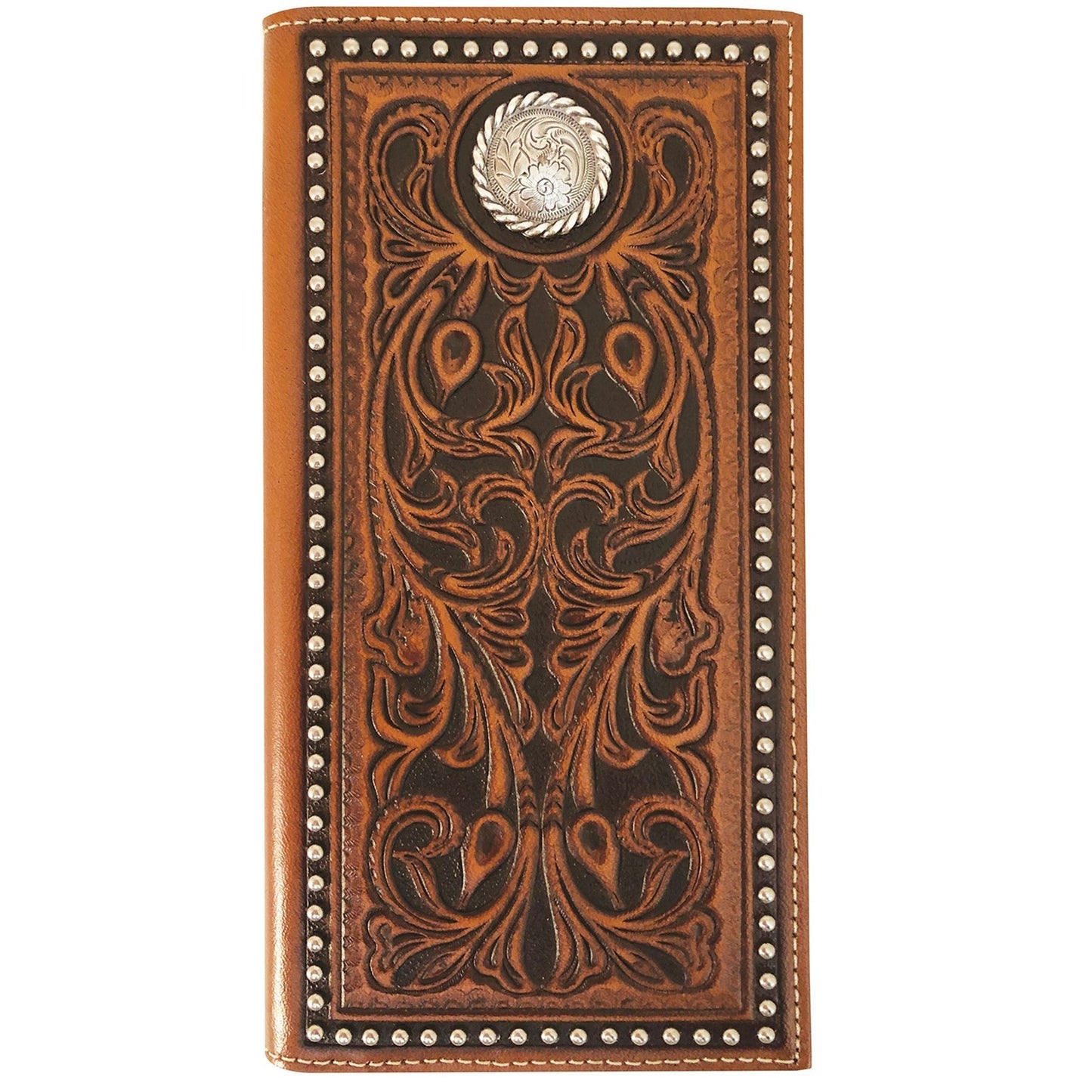 ROPER RODEO TOOLED LEATHER WALLET-Ranges Country