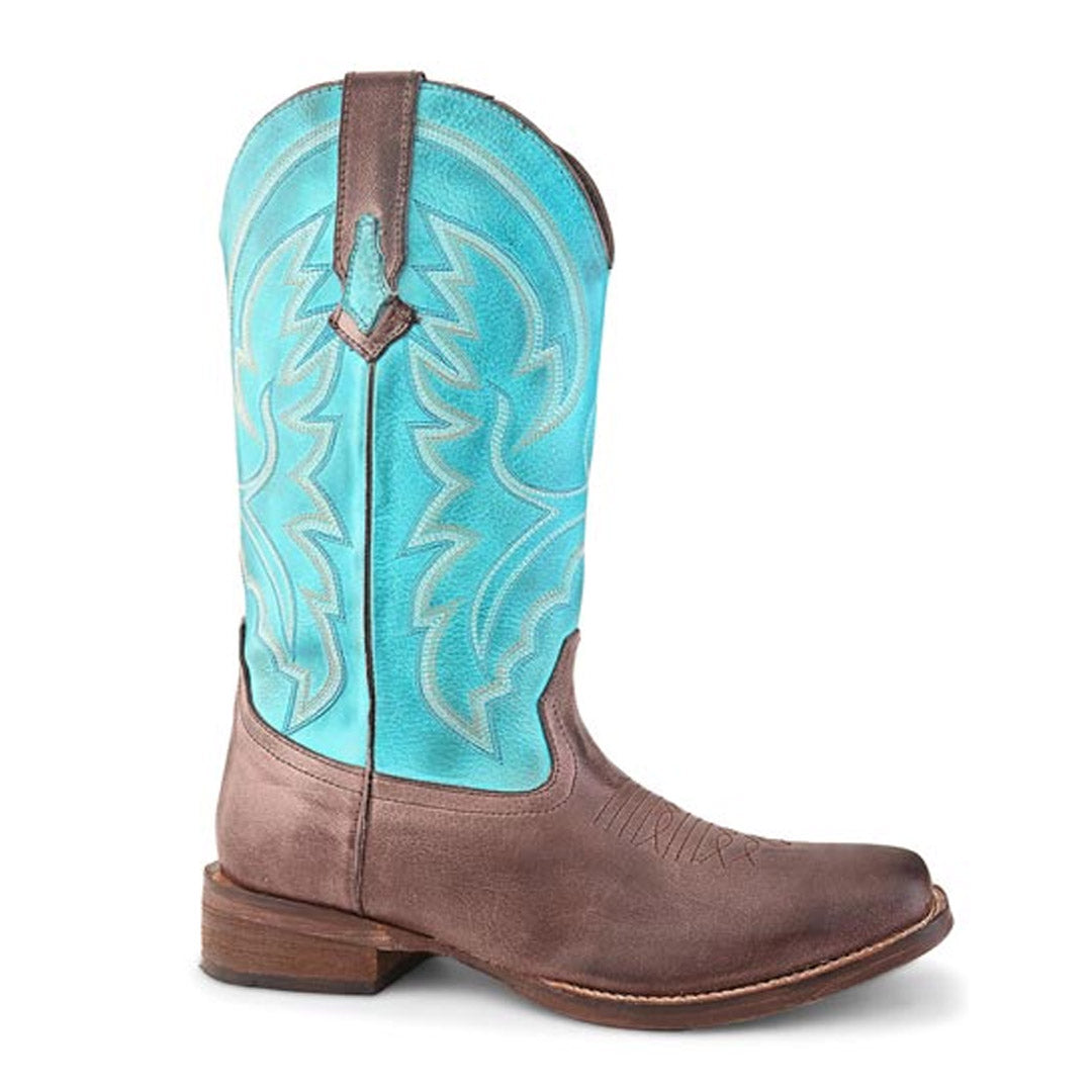 ROPER WOMENS LINDSEY LEATHER BOOTS-Ranges Country