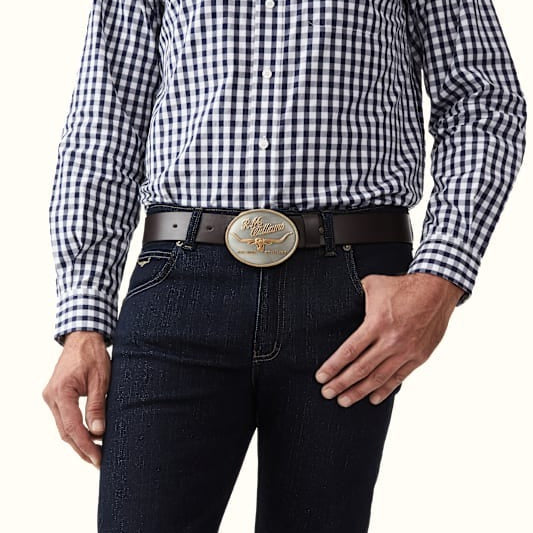 R.M.WILLIAMS LOGO BUCKLE