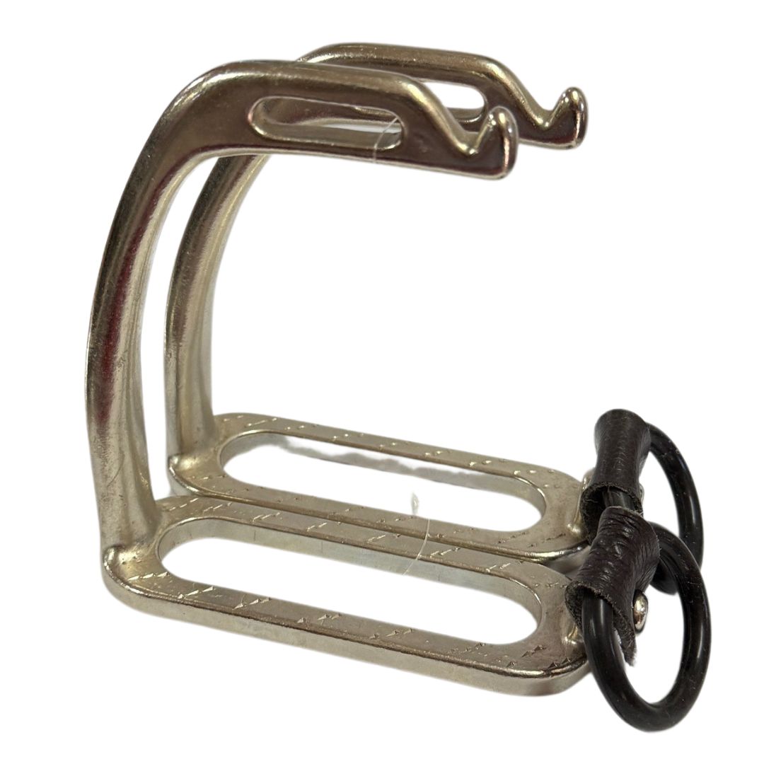 SHOWCRAFT PEACOCK SAFETY IRONS NICKEL PLATED *MISMATCHED*-Ranges Country