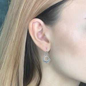 STONES & SILVER BOHEMIAN EARRINGS