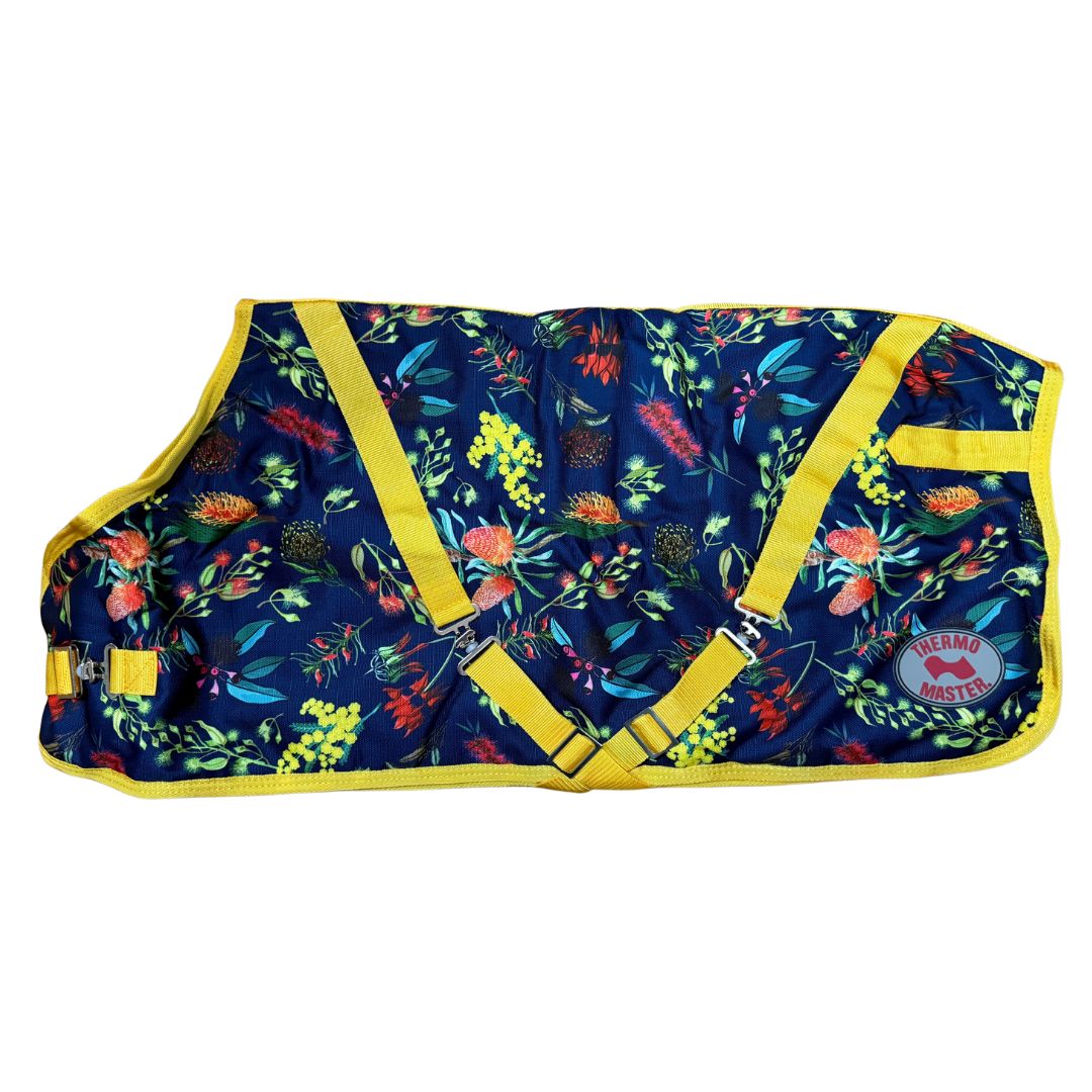 THERMO MASTER SUPREME NATIVE FLOWERS DOG COAT-Ranges Country