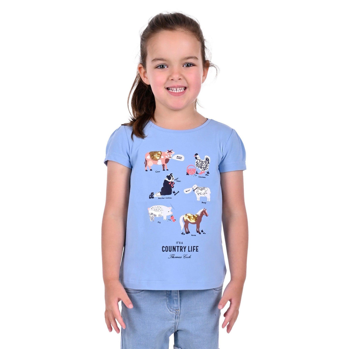 THOMAS COOK GIRLS CHARLOTTE TEE-Ranges Country
