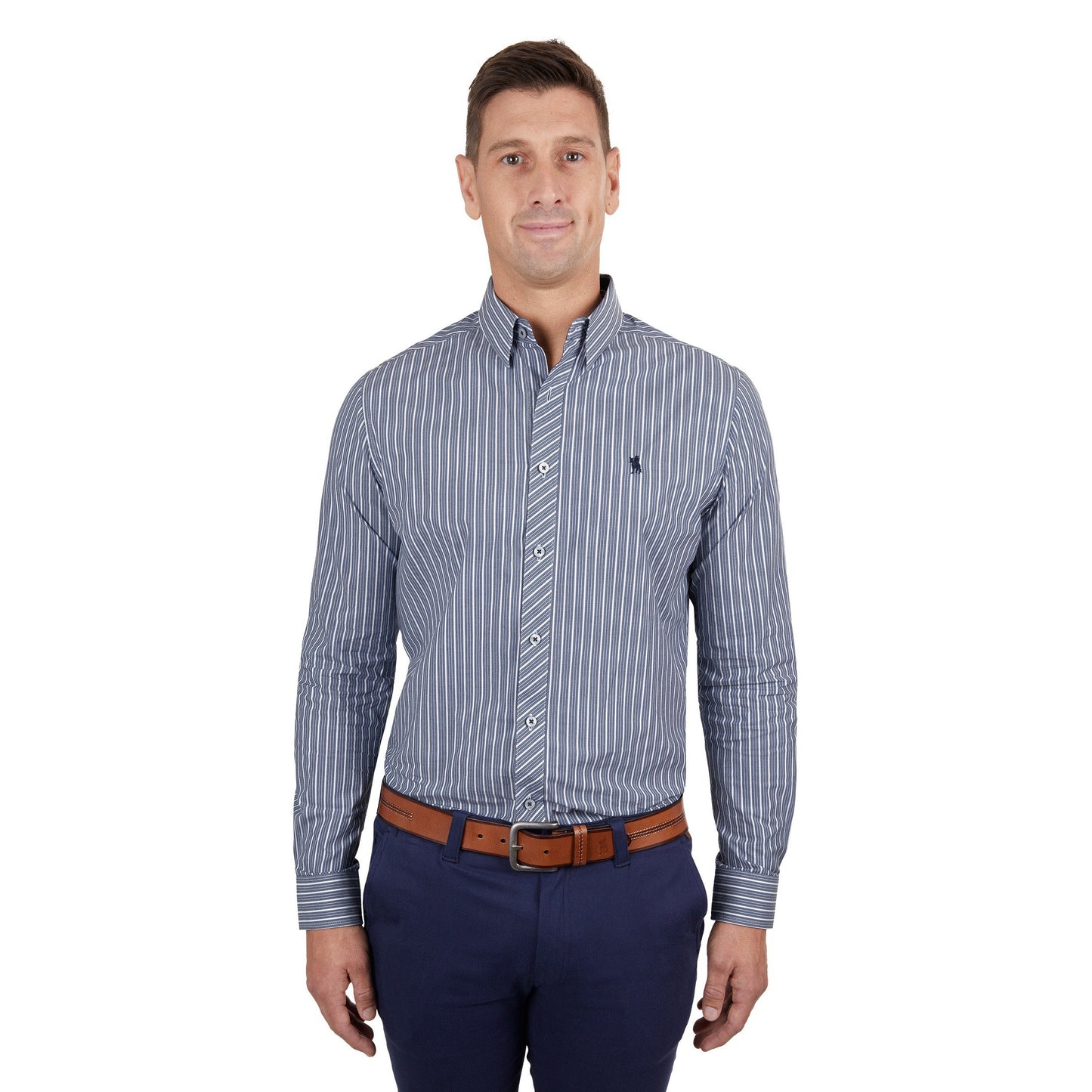 THOMAS COOK MENS HUGH TAILORED SHIRT-Ranges Country
